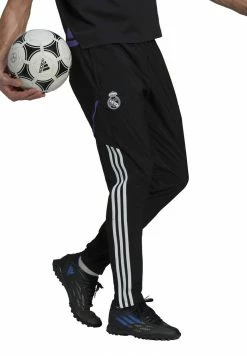 Adidas Performance REAL MADRID PRESENTATION - Tracksuit Bottoms - Black -adidas Performance Shop 098956cbb08b4bf29df739057bed6b37