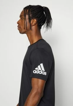 Adidas Performance RUN IT TEE - Sports T-shirt - Black -adidas Performance Shop 099fda5cf3cb41309cf4fecac07c1c67