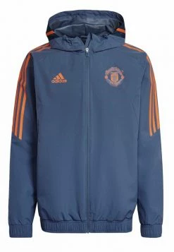 Adidas Performance MANCHESTER UNITED - Training Jacket - Blue -adidas Performance Shop 09a9a6a8ea6b4939a7c072c1b97b34e0