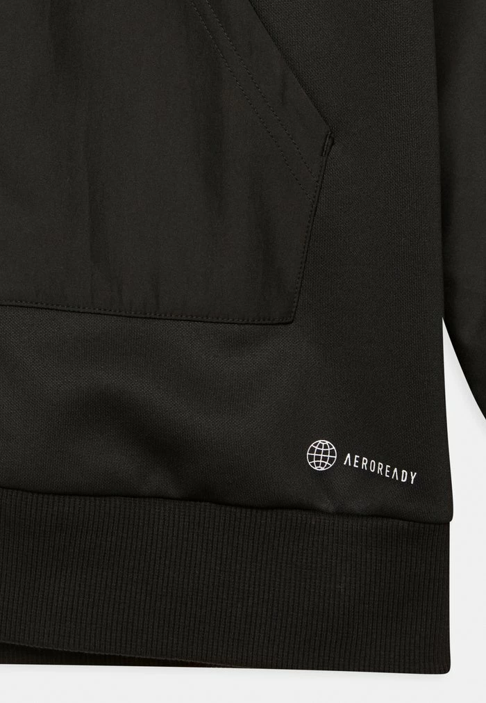 Adidas Performance POGBA HOODIE UNISEX - Zip-up Sweatshirt - Black/white/silver 5 Adidas Performance POGBA HOODIE UNISEX - Zip-up Sweatshirt - Black/white/silver - Image 3