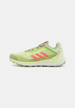 Adidas Performance TERREX AGRAVIC FLOW UNISEX - Hiking Shoes - Pulse Lime/turbo/footwear White