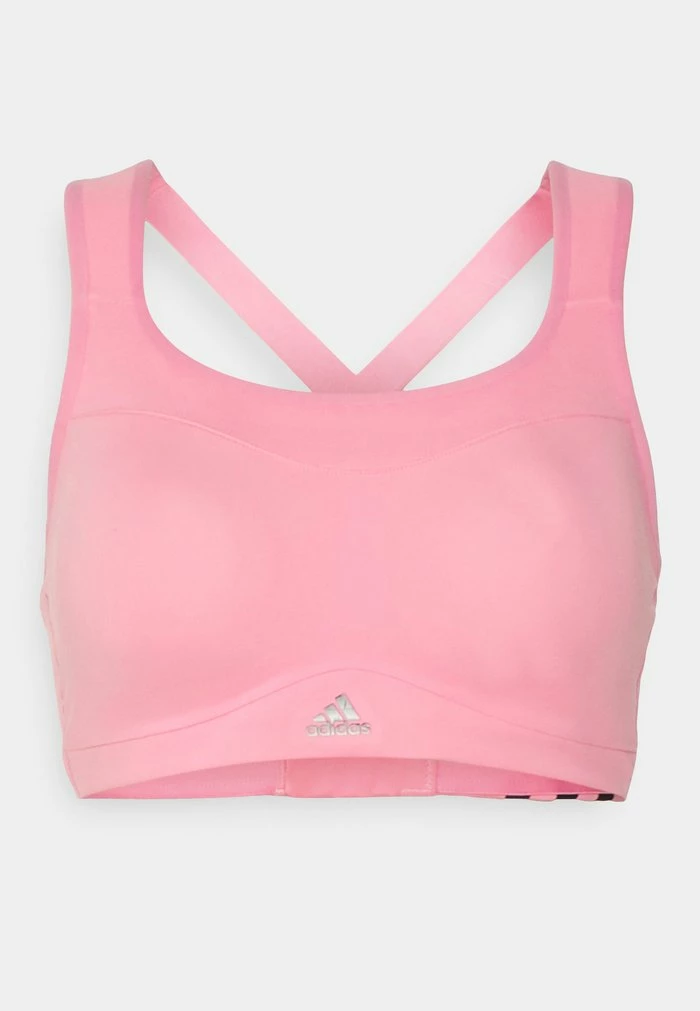 Adidas Performance High Support Sports Bra - Bliss Pink/black 8 Adidas Performance High Support Sports Bra - Bliss Pink/black - Image 6