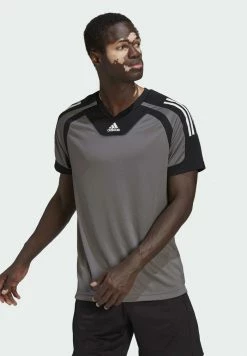Adidas Performance Print T-shirt - Grey