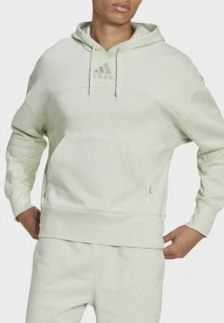 Adidas Performance STUDIO LOUNGE FLEECE - Hoodie - Green -adidas Performance Shop 0b64cb760596414c92dc9df6f47ddd21