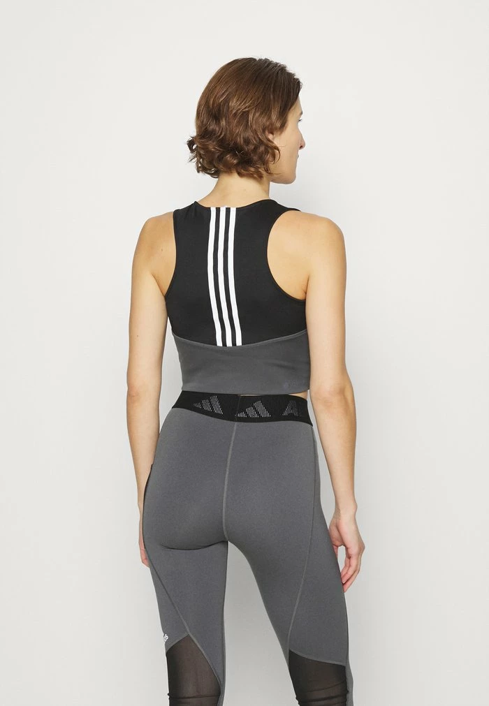 Adidas Performance Top - Black/grey Six/white 5 Adidas Performance Top - Black/grey Six/white - Image 3