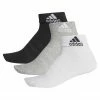 Adidas Performance 3 PACK - Sports Socks - Grey/white/black
