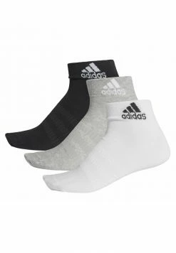 Adidas Performance 3 PACK - Sports Socks - Grey/white/black
