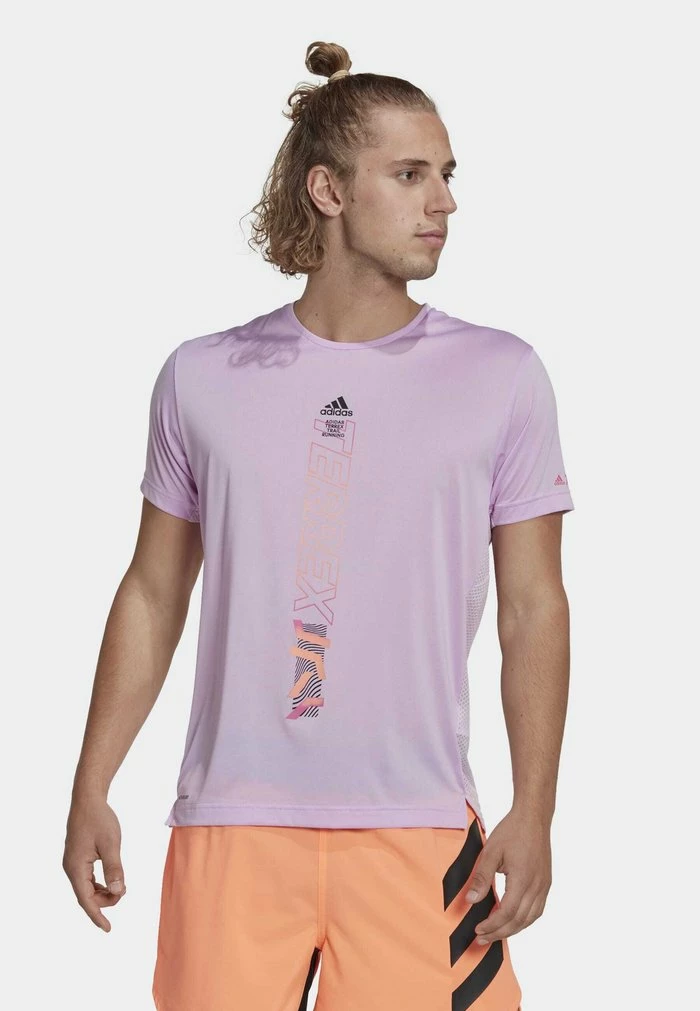 Adidas Performance AGRAVIC - Sports T-shirt - Purple 3 Adidas Performance AGRAVIC - Sports T-shirt - Purple