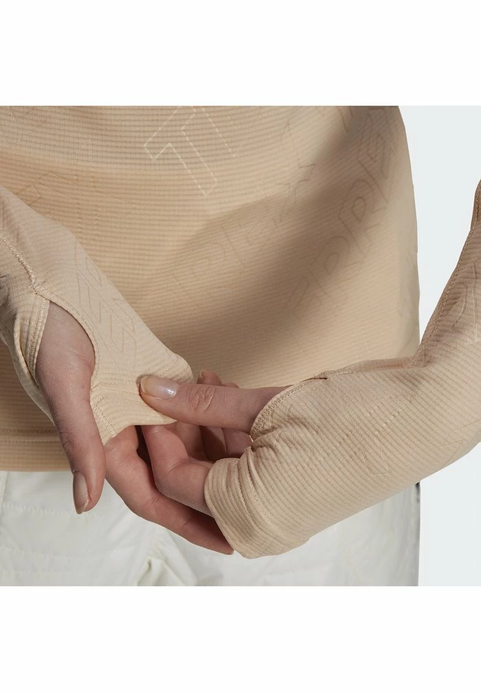 Adidas Performance TERREX TRACEROCKER HALF ZIP - Long Sleeved Top - Halo Blush 9 Adidas Performance TERREX TRACEROCKER HALF ZIP - Long Sleeved Top - Halo Blush - Image 7