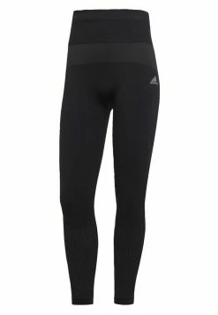 Adidas Performance AEROKNIT - Leggings - Black -adidas Performance Shop 0c7b958a7a0d42649e6737f96a09176d