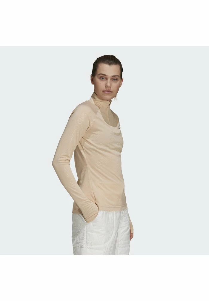 Adidas Performance TERREX TRACEROCKER HALF ZIP - Long Sleeved Top - Halo Blush 7 Adidas Performance TERREX TRACEROCKER HALF ZIP - Long Sleeved Top - Halo Blush - Image 5