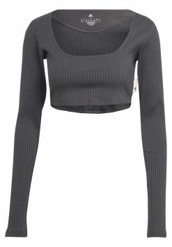 Adidas Performance W SL RIB CRO LS - Sports T-shirt - Carbon 15 Adidas Performance W SL RIB CRO LS - Sports T-shirt - Carbon -adidas Performance Shop 0d73911ff2c841cdbf92b9c27b067034