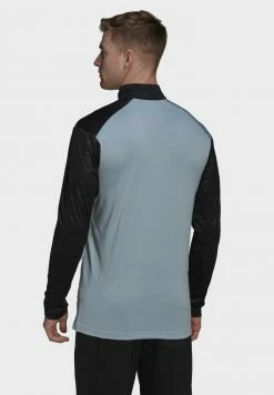Adidas Performance MT HALF ZI LS - Long Sleeved Top - Grey -adidas Performance Shop 0d74ac1bee294b78affa390a6827e114