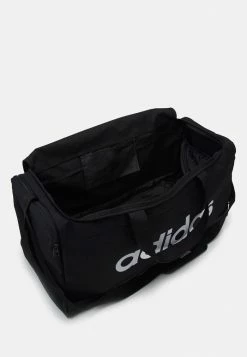 Adidas Performance LINEAR DUFFEL UNISEX - Weekend Bag - Black/white -adidas Performance Shop 0e5d7c10374b4881b2e0f8ce2c3db5a1