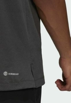 Adidas Performance TRAIN - Print T-shirt - Black -adidas Performance Shop 0edb2050585c44f0bfbc040e4421aa07