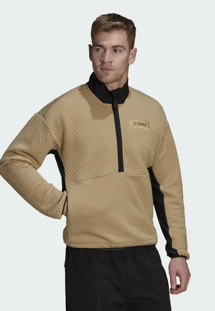 Adidas Performance UTILITAS - Fleece Jumper - Beige 3 Adidas Performance UTILITAS - Fleece Jumper - Beige