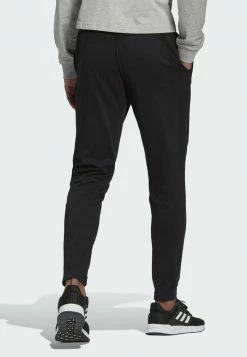 Adidas Performance ESSENTIALS SINGLE TAPERED - Tracksuit Bottoms - Black 10 Adidas Performance ESSENTIALS SINGLE TAPERED - Tracksuit Bottoms - Black -adidas Performance Shop 0f9437c658714788a6b1de01e60ea742