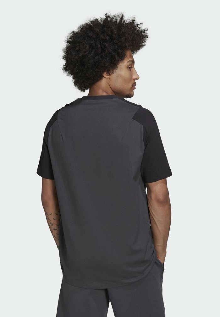 Adidas Performance JUVENTUS TURIN - Sports T-shirt - Carbon/black 4 Adidas Performance JUVENTUS TURIN - Sports T-shirt - Carbon/black - Image 2