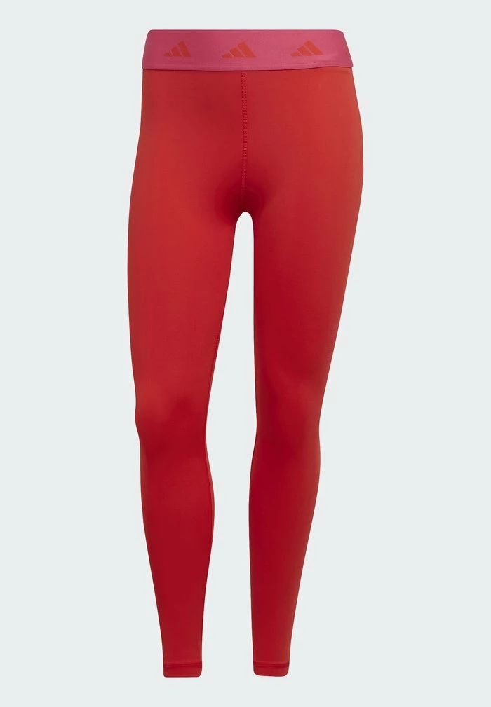 Adidas Performance Leggings - Vivid Red/team Real Magenta 4 Adidas Performance Leggings - Vivid Red/team Real Magenta - Image 2