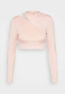 Adidas Performance HYPERGLAM TRAINING LONGSLEEVE TEE WOMEN - Long Sleeved Top - Vapourpink