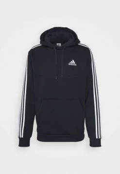 Adidas Performance 3 STRIPES ESSENTIALS - Hoodie - Legend Ink/white -adidas Performance Shop 105cf66f6f334638a7edc48ffb15f809