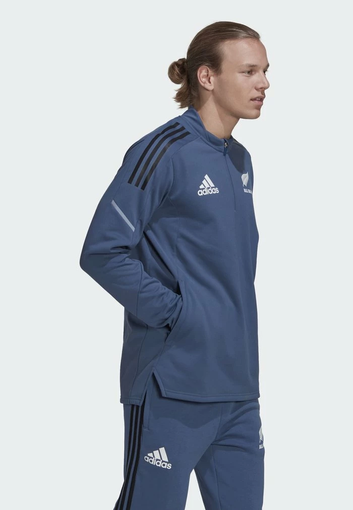 Adidas Performance Sweatshirt - Blue 5 Adidas Performance Sweatshirt - Blue - Image 3