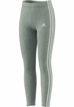 Adidas Performance Leggings - Medium Grey Heather White