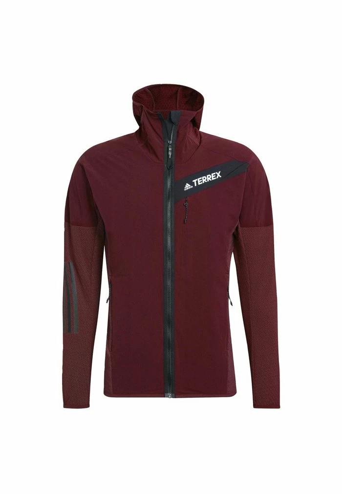 Adidas Performance Fleece Jacket - Burgundy 13 Adidas Performance Fleece Jacket - Burgundy - Image 11