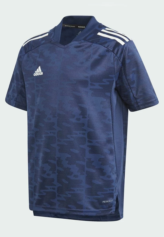 Adidas Performance CONDIVO21 JSY Y - Print T-shirt - Blue 3 Adidas Performance CONDIVO21 JSY Y - Print T-shirt - Blue