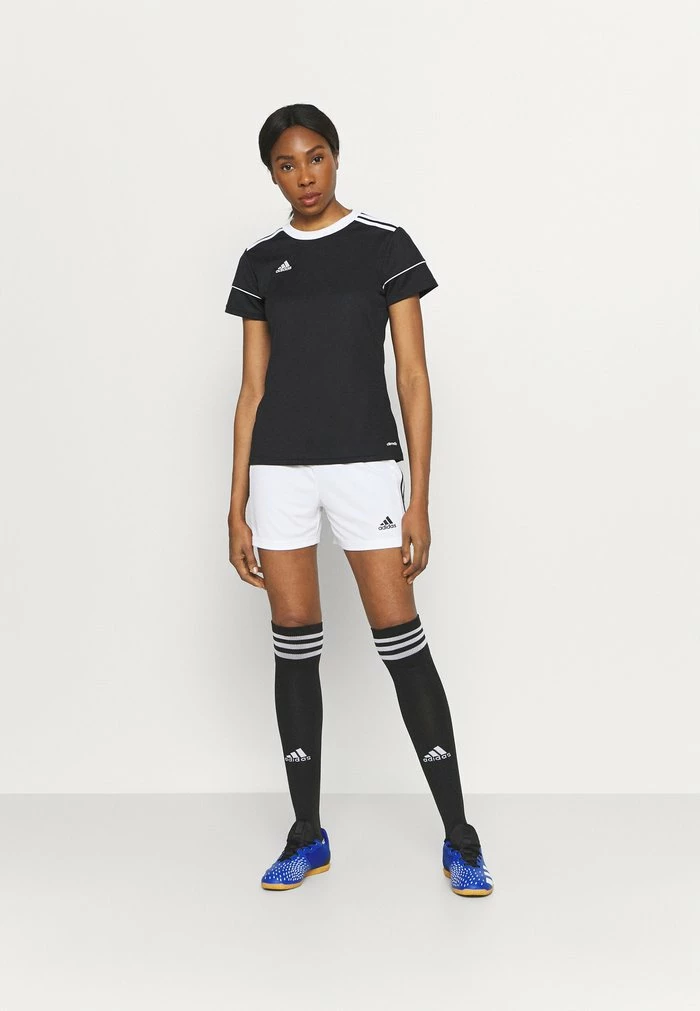 Adidas Performance SQUADRA SHORT - Sports Shorts - White/black 4 Adidas Performance SQUADRA SHORT - Sports Shorts - White/black - Image 2