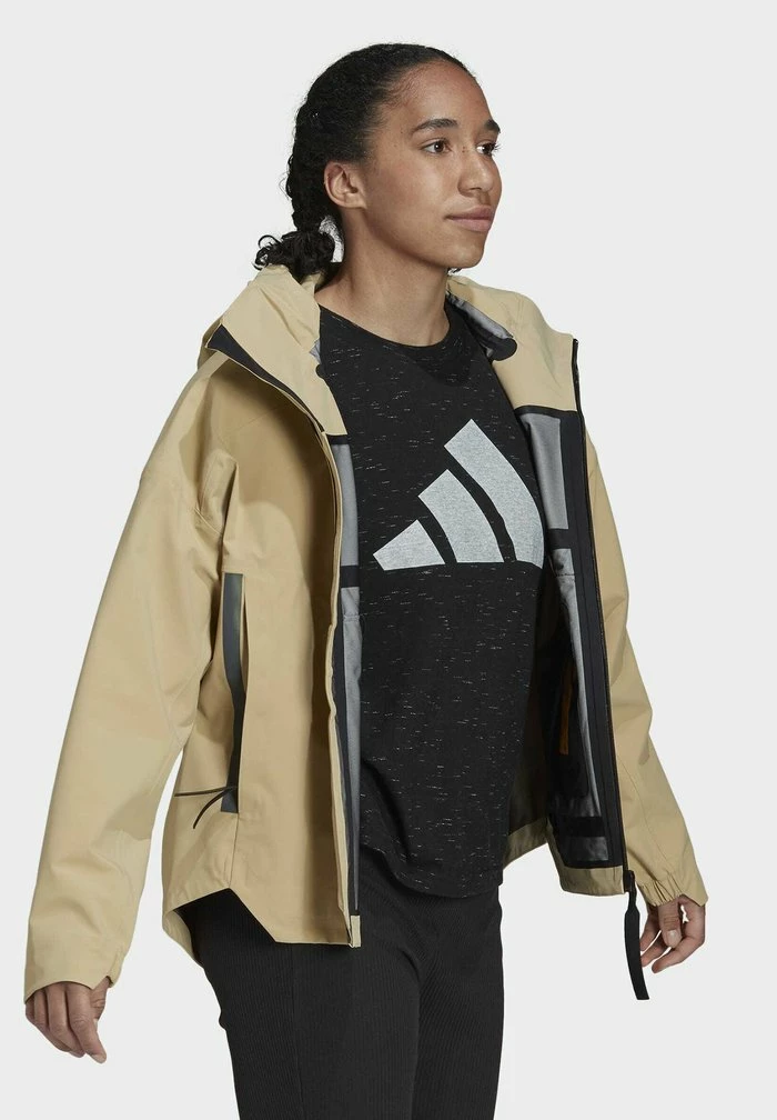 Adidas Performance Light Jacket - Beige 7 Adidas Performance Light Jacket - Beige - Image 5