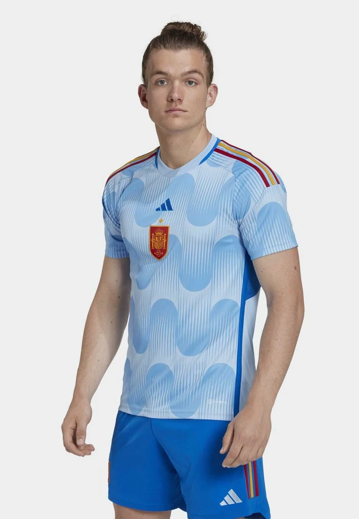 Adidas Performance SPAIN FEF AWAY JERSEY - National Team Wear - Glow Blue Glow Blue 3 Adidas Performance SPAIN FEF AWAY JERSEY - National Team Wear - Glow Blue Glow Blue