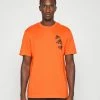 Adidas Performance Print T-shirt - Orange 2 Adidas Performance Print T-shirt - Orange -adidas Performance Shop 119101ae4c4d481e89593f346487222d