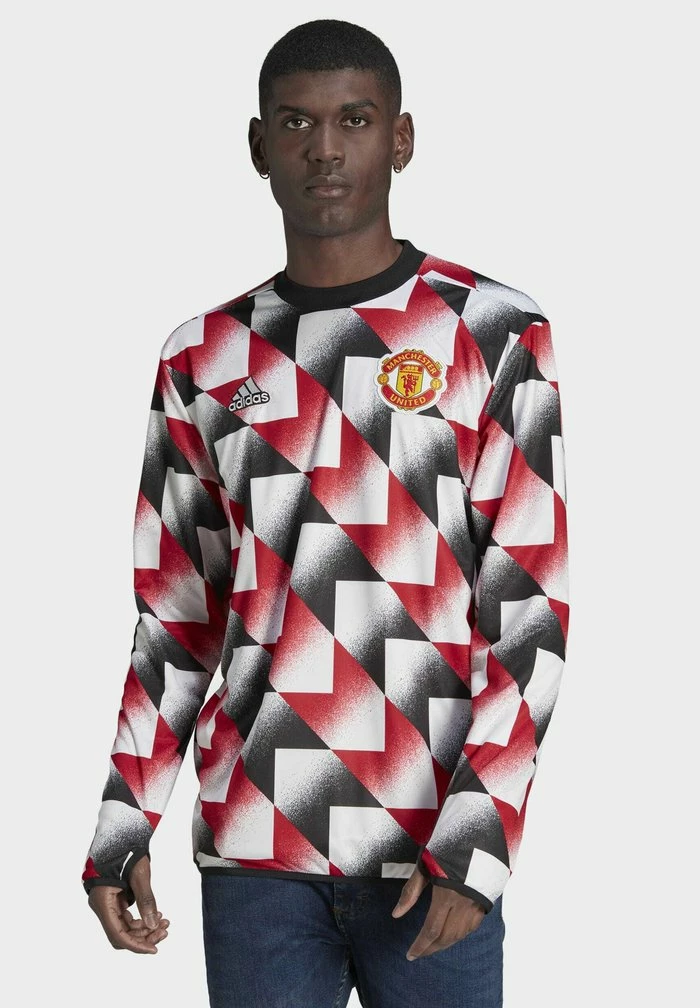 Adidas Performance MANCHESTER UNITED - Long Sleeved Top - White/red/black 3 Adidas Performance MANCHESTER UNITED - Long Sleeved Top - White/red/black