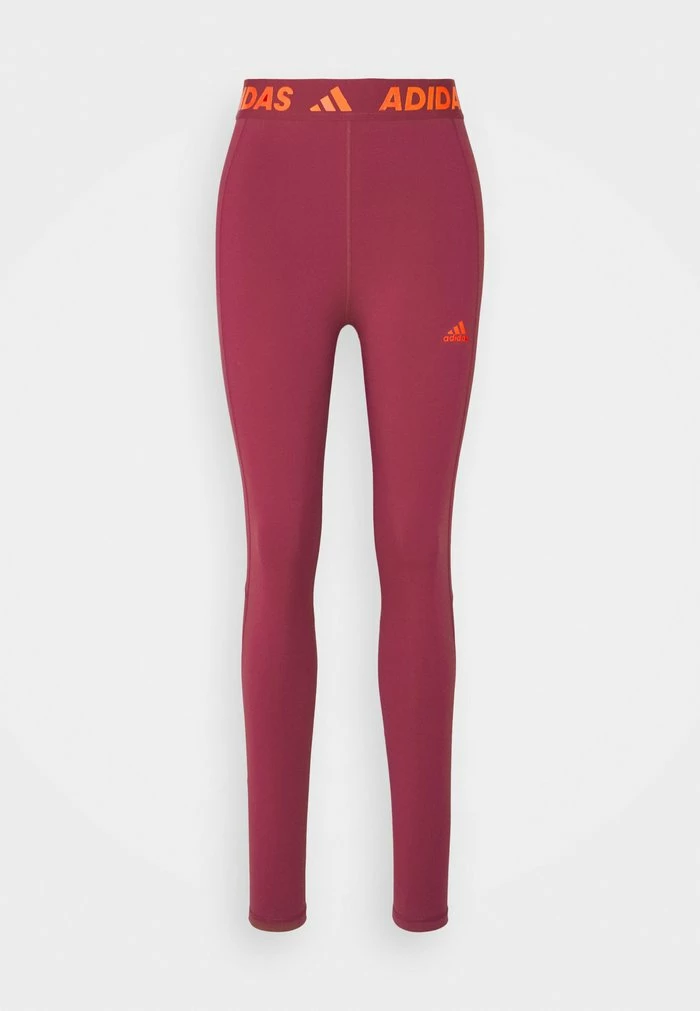 Adidas Performance Leggings - Legacy Burgundy 7 Adidas Performance Leggings - Legacy Burgundy - Image 5