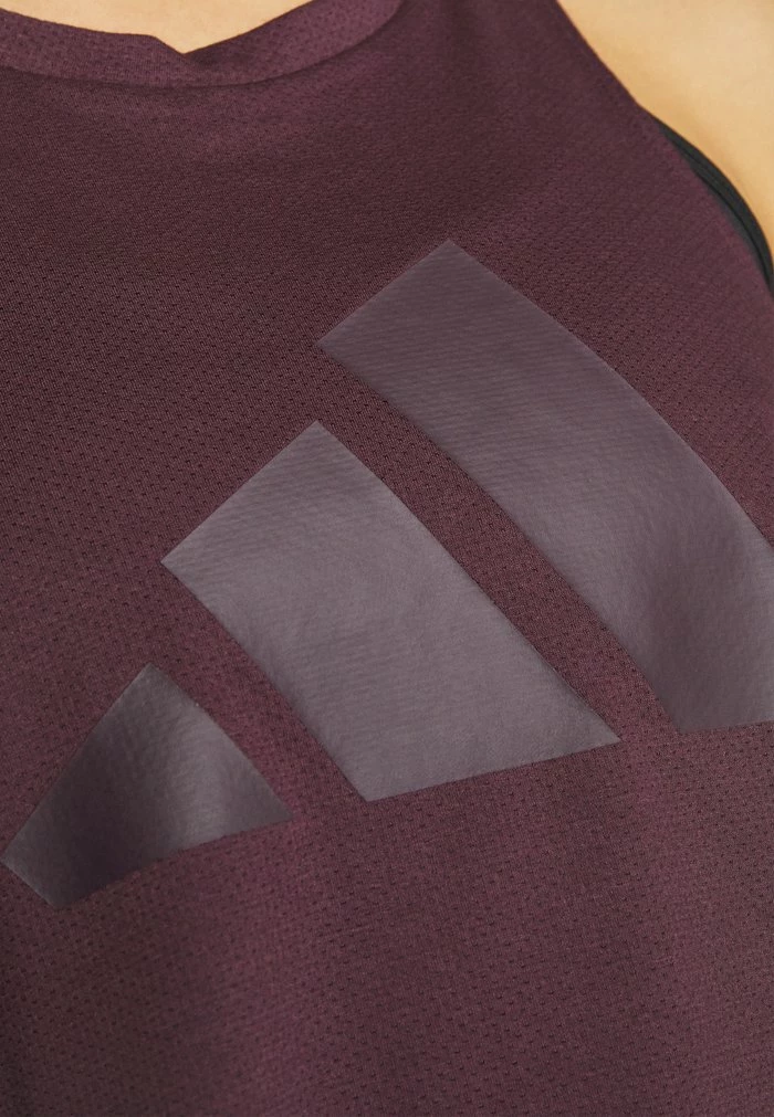 Adidas Performance 3BAR TANK HIIT - Top - Shadow Maroon 7 Adidas Performance 3BAR TANK HIIT - Top - Shadow Maroon - Image 5