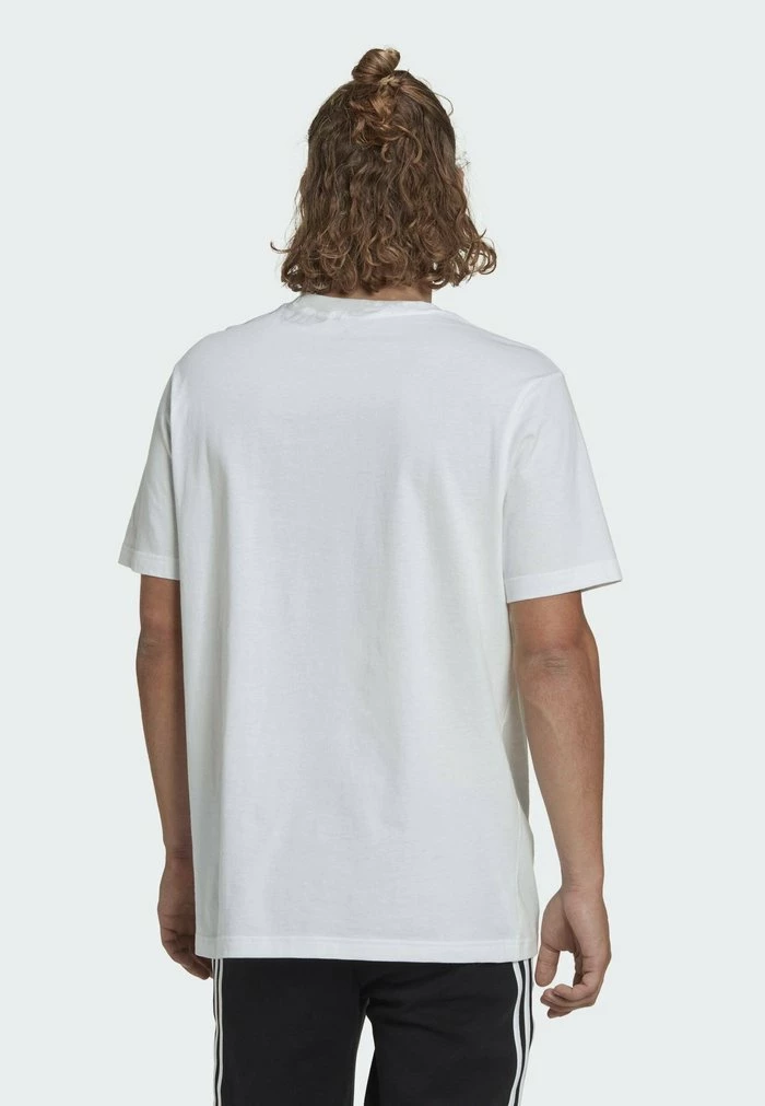 Adidas Performance Print T-shirt - White 4 Adidas Performance Print T-shirt - White - Image 2