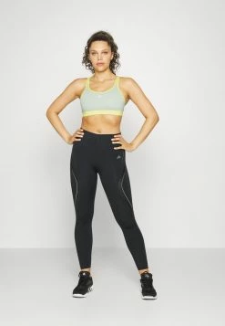 Adidas Performance MOVE - Medium Support Sports Bra - Linen Green/beam Yellow -adidas Performance Shop 122509dbd00b40d981bc3bcf576d977e