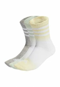 Adidas Performance 3 PACK - Sports Socks - White/grey