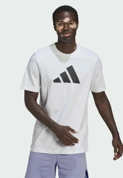 Adidas Performance LOGO - Print T-shirt - White 15 Adidas Performance LOGO - Print T-shirt - White -adidas Performance Shop 124b33089ff34b89a3912b30d242808f