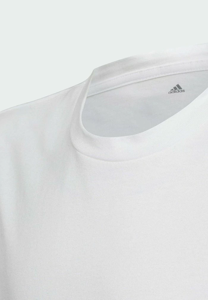 Adidas Performance Print T-shirt - White 6 Adidas Performance Print T-shirt - White - Image 4