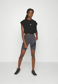 Adidas Performance Sports T-shirt - Black/white -adidas Performance Shop 12c4514e47de4f24a65eee275c6c3a12