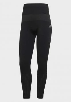 Adidas Performance AEROKNIT - Leggings - Black -adidas Performance Shop 138aeeb79b1d432a88c77534e960e326