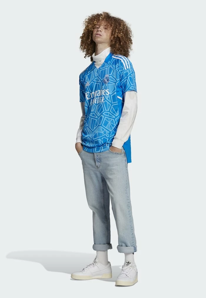 Adidas Performance REAL MADRID TORWART - Goalkeeper Shirt - Blue 4 Adidas Performance REAL MADRID TORWART - Goalkeeper Shirt - Blue - Image 2
