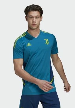 Adidas Performance JUVENTUS TURIN TRAININGS - Sports T-shirt - Active Teal