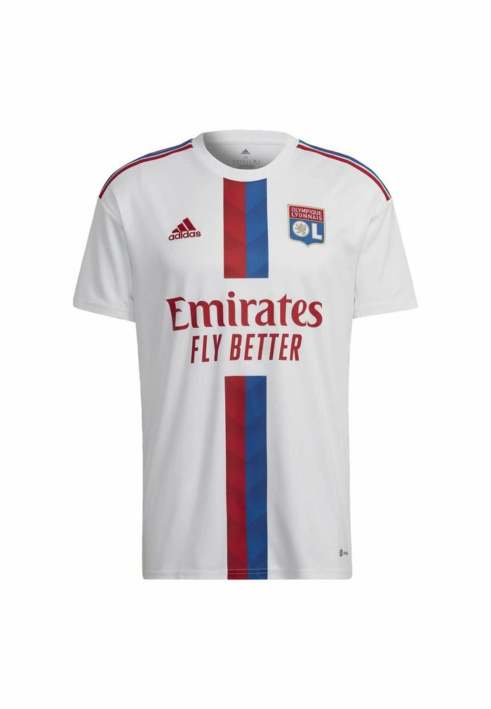 Adidas Performance OLYMPIQUE LYON 22/23 HEIM - Club Wear - White 9 Adidas Performance OLYMPIQUE LYON 22/23 HEIM - Club Wear - White - Image 7