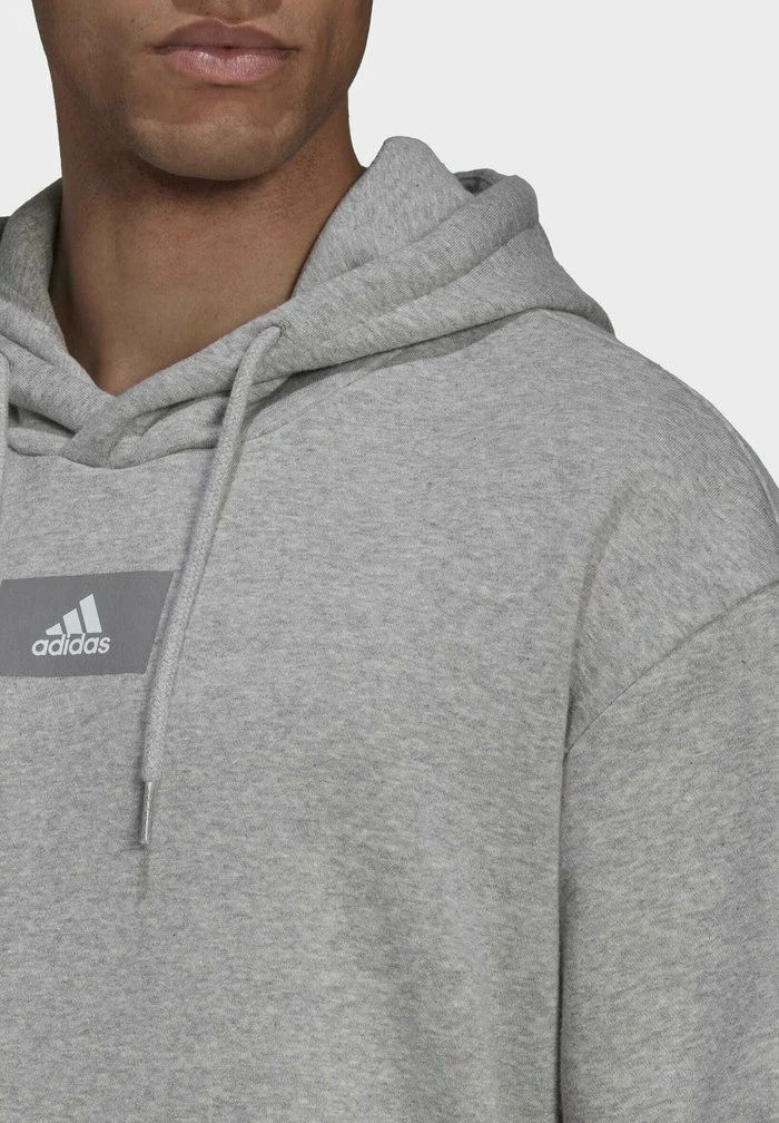 Adidas Performance ESSENTIALS - Hoodie - Grey 6 Adidas Performance ESSENTIALS - Hoodie - Grey - Image 4