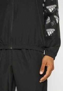 Adidas Performance MTS WOV AOP - Tracksuit - Black -adidas Performance Shop 14f3c84b9c4a46af8b8c855f99d15795
