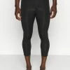 Adidas Performance 3 STRIPES PRIMEGREEN TECHFIT COMPRESSION CAPRI 3/4 LEGGINGS - Leggings - Black -adidas Performance Shop 151fe5906e8249369df312b089997918