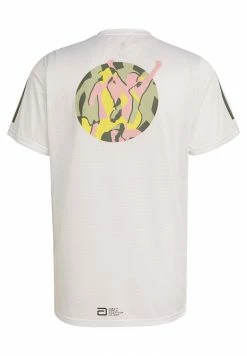 Adidas Performance EVENT - Print T-shirt - White -adidas Performance Shop 15525c5bcdc1463cbedb93411c1845fa